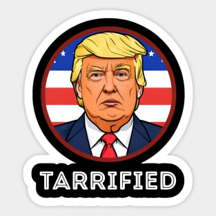 Tarrified Sticker